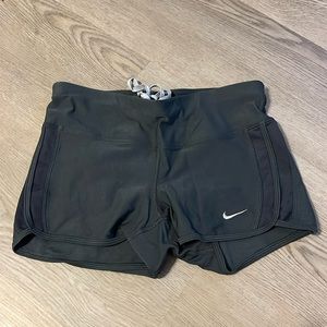 Dark gray Nike bike shorts